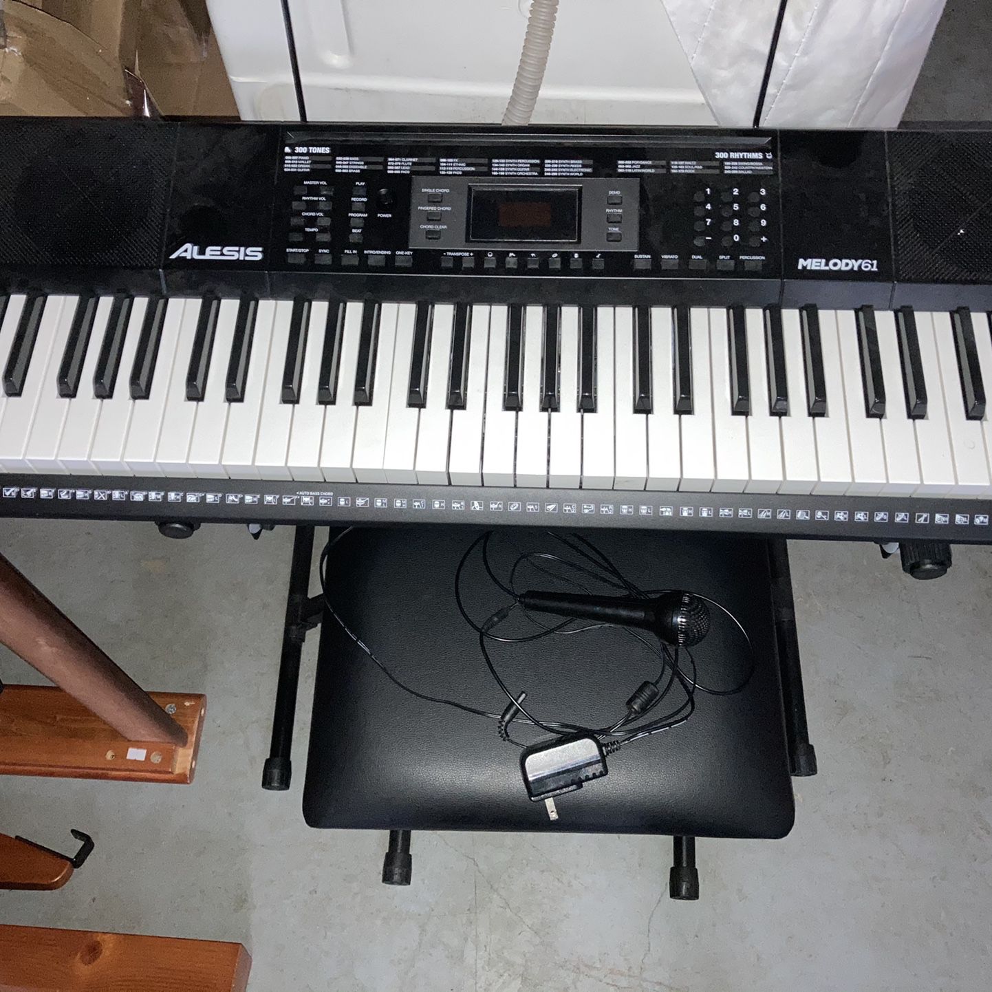 Electric Keyboard & Bench