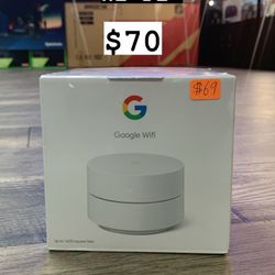 Google Wi-Fi Mesh Routers (AC1200) -1 Pack- White