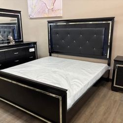$50 Down Finance Bedroom Set Queen Bed King Bed Sofa Loveseat Sectional Sleeper Dining Table 