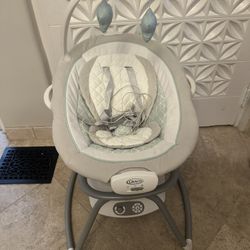 Graco Duet Glide Gliding Baby Swing with Portable Rocker