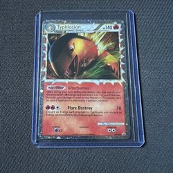 Pokemon Cards Heart Gold Soul Silver Typhlosion 