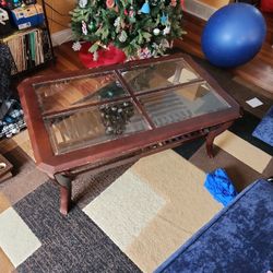 Glass Top Coffe Table