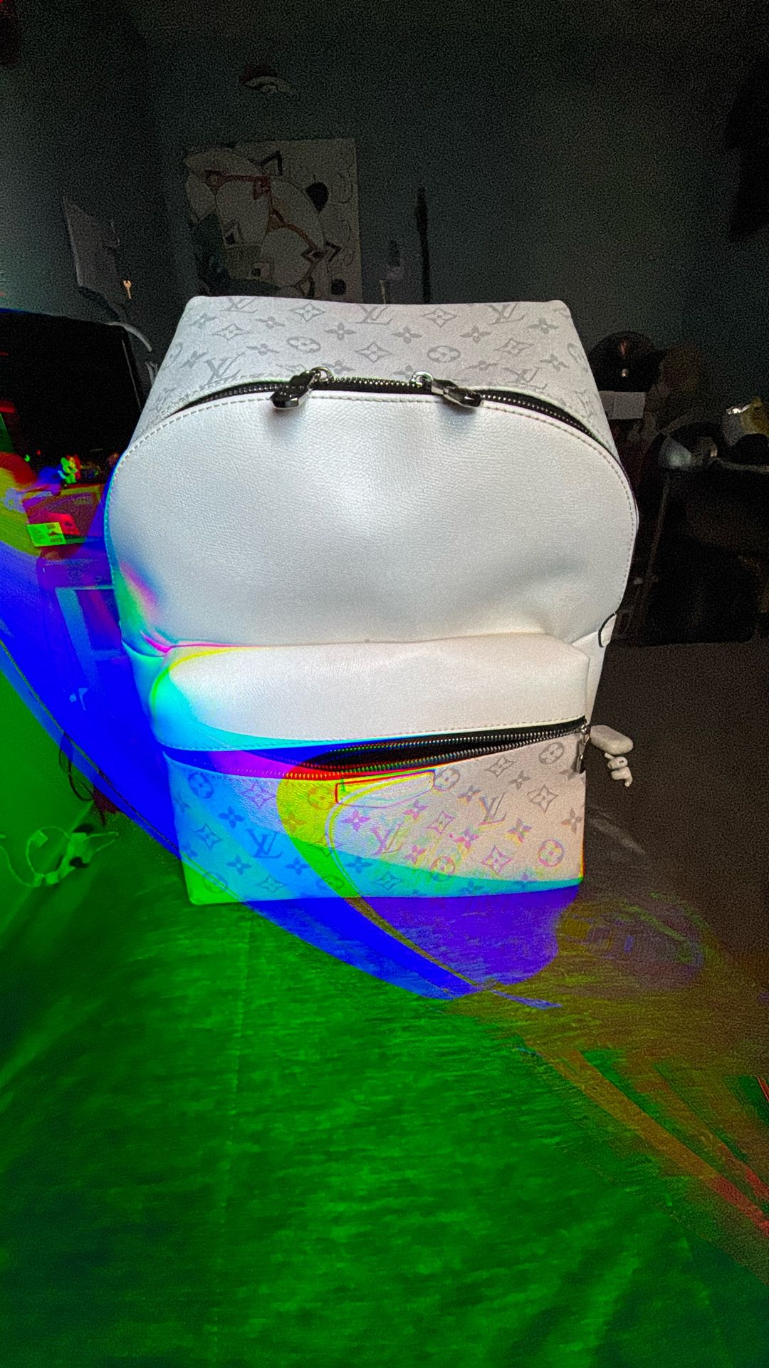 Louis Vuitton White Backpack