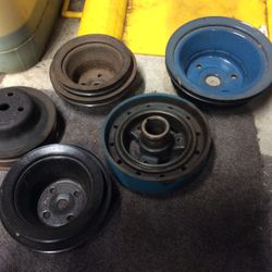 Chevy Small Block Pullies and Balancer