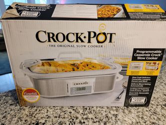 Crock-Pot Programmable Casserole Slow Cooker 9x13