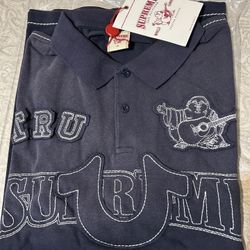 Supreme True Religion Polo Navy XL