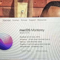 2017 MacBook Air