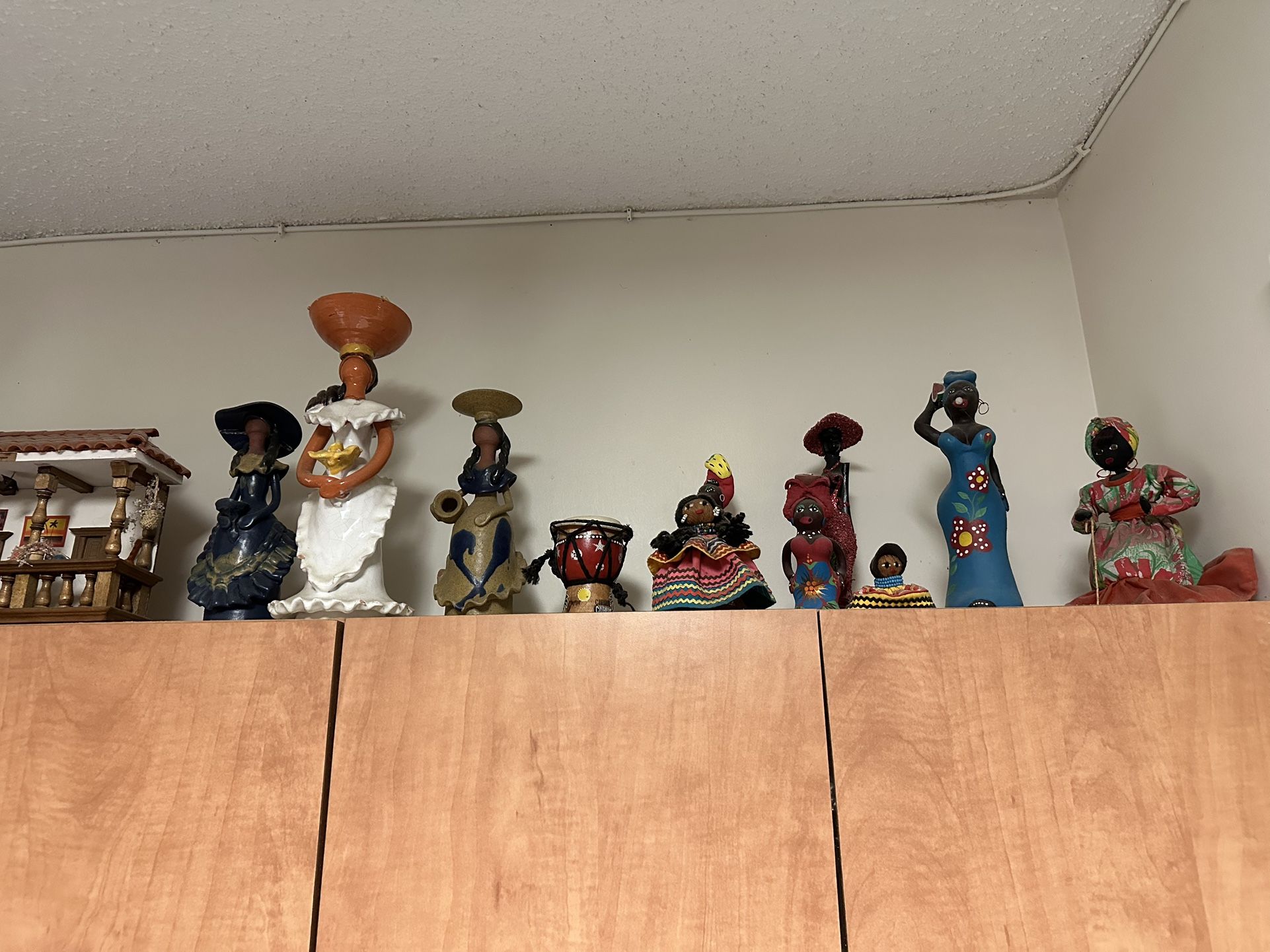Dominican Ceramic Dolls