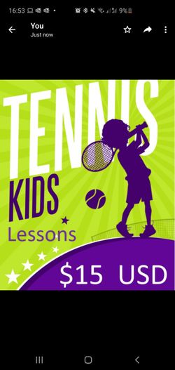 Tennis Lessons for kids