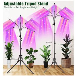 Adjustable LED Grow Light Full Spectrum 🟣 2 available