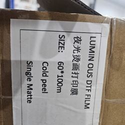 Dtf  GLOW IN DARK T Shirt Transfer Roll