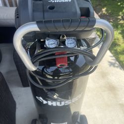 Husky 20 Gal. 200 PSI Oil Free Portable Vertical Electric Air Compressor