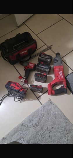 TOOLS MILWAKEE, (  FOR THE CONCRETE, DRYLL, BATERY, AND. CHARGER,