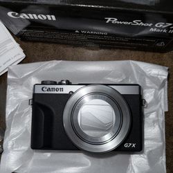 Canon G7X Mark III Silver