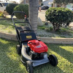 Honda HRC 216   hydrostatic  transmission Commercial Lawn Mower