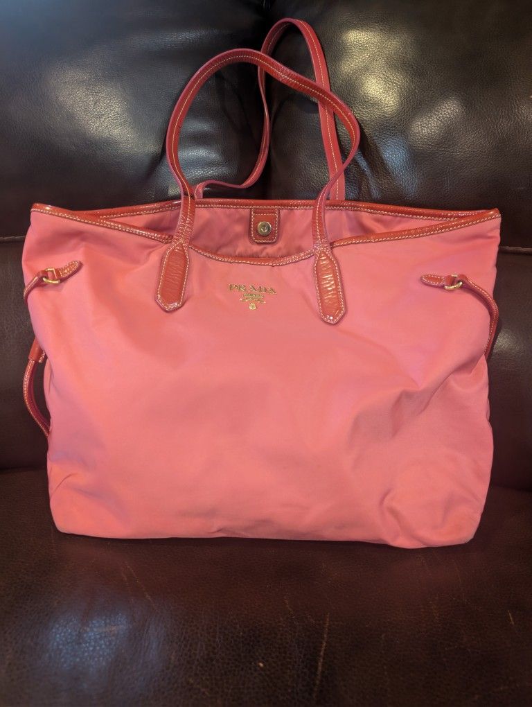 Prada Pink Tote