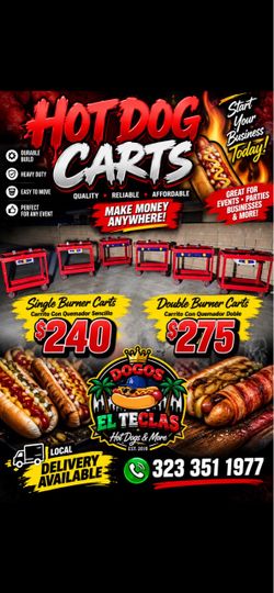 Carrito de hot dogs