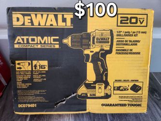 DeWalt Atomic 20V Brushless Drill/Driver Kit
