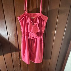 Hot Pink Dress Size Medium 