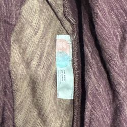 Free People Beach Sweatshirt Purple