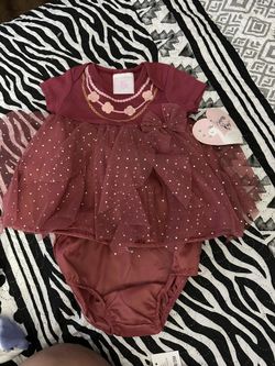 new beautiful baby dress  3-6 mo