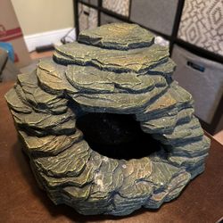 Rock Climb and Wood Log Bridge For Dragon Bearded 