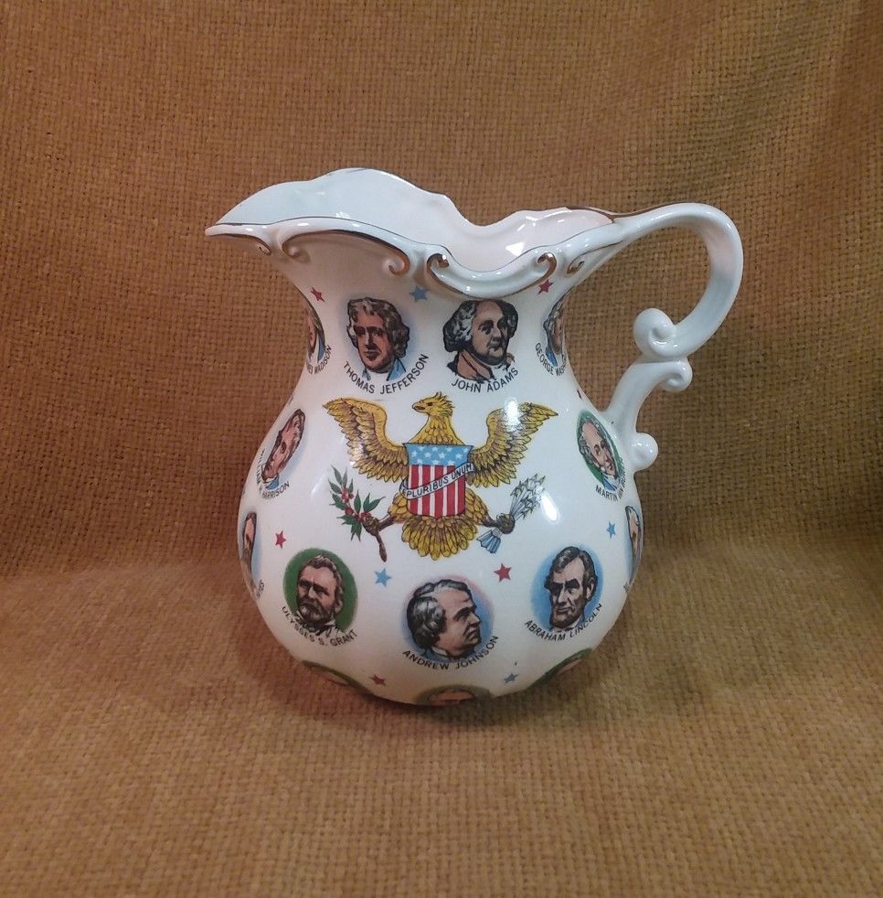 Vintage Chadwick-Miller Importers Presidents Pitcher