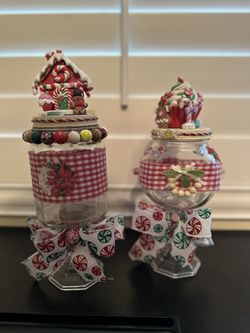 Christmas Candy Jars