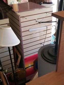 Business shelving units.