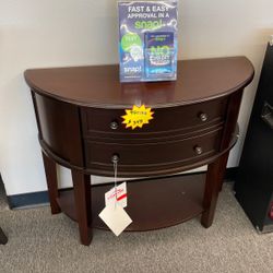 Brown Console Table!!