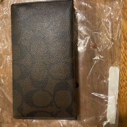 Authentic Coach Phone Wallet 