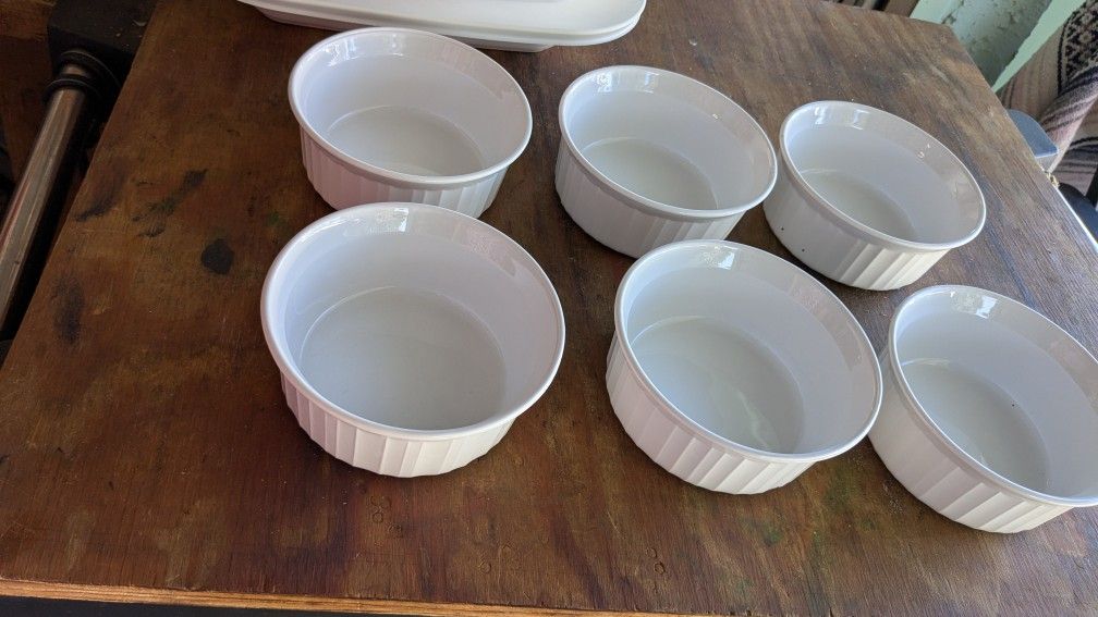Corning Water Souffle Bowls
