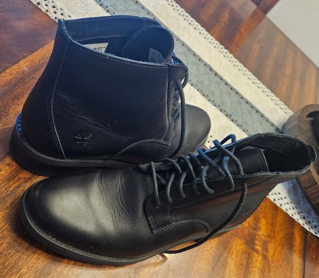 65 used-good genuine weather. 8.5 women's Timberlands Boots