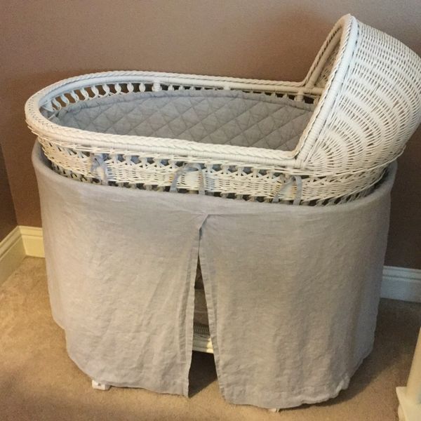 Pottery Barn Kids Bassinet And Bassinet Bedding For Sale In