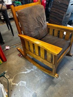 Wooden Rocking Chair