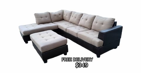 SECTIONAL SOFA COUCH SALA FREE DELIVERY