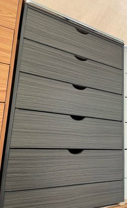 5 Drawer Kathy grey