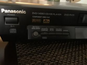 Panasonic DVD/VIDEO CD/CD Player