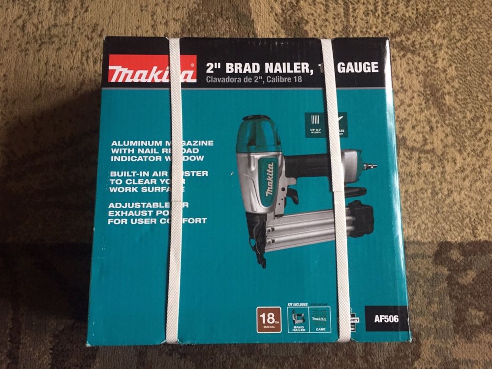 Makita Pneumatic 2 in. 18-Gauge Brad Nailer