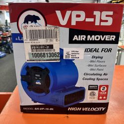 Lasko VP-15 1/8HP Air Mover