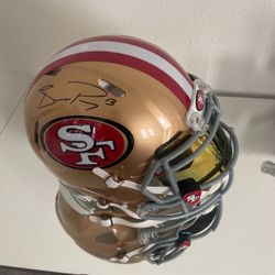 Full Size Helmet Brock Purdy Signature 