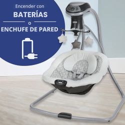 Baby Swing And Bouncer Graco New In The Box Columpio De Bebé Y Vibrador Marca Graco Nuevo En Su Caja 