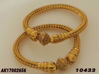 Womens Gold Plated Bridal Bangels
