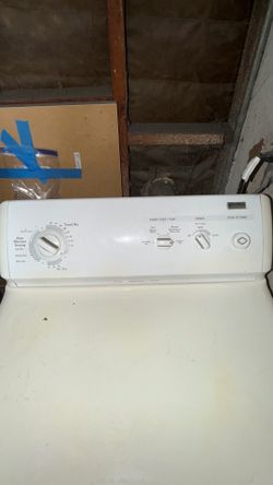 White Electric Clothes Dryer