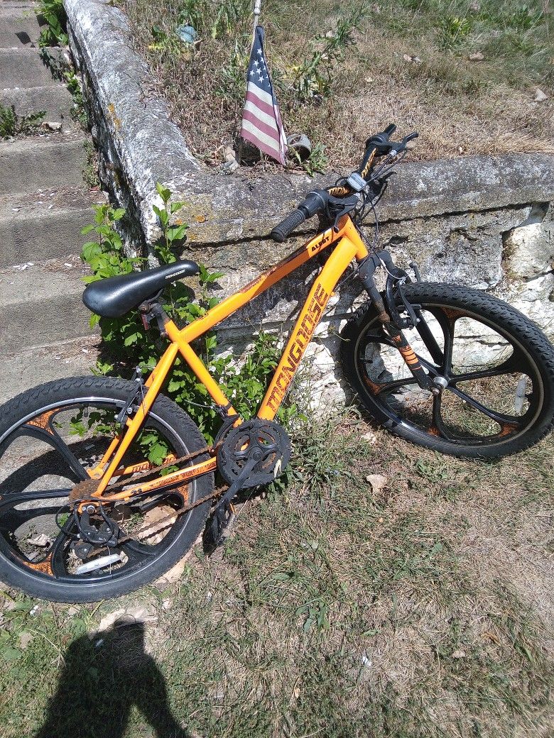 Mongoose Mountain Bike Normal Wear And Tear