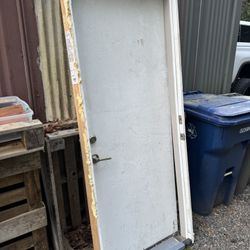 Free Garage Shop Door With Frame