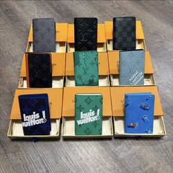 DESIGNER MENS WALLETS AND CARD HOLDERS 