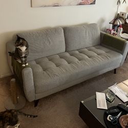Mid-Century Style Couch And Loveseat 