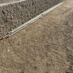 Chain-link fence top rail
