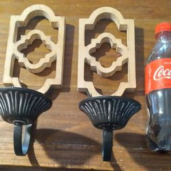 Rustic Candle Holders